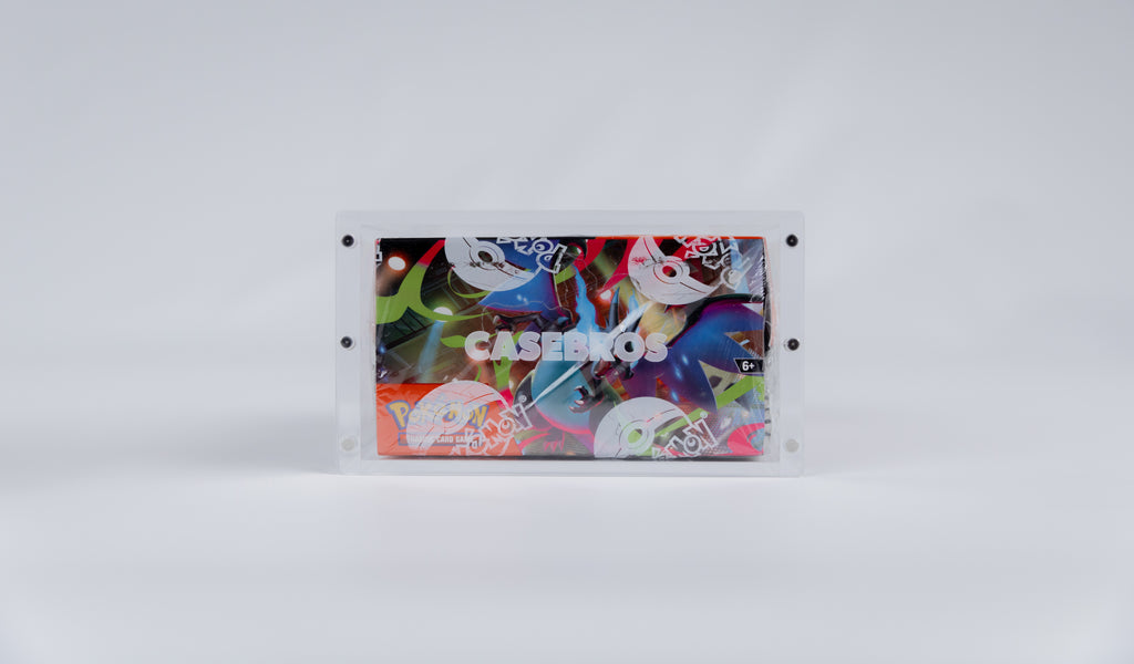 English Pokemon Booster Box Acrylic Case