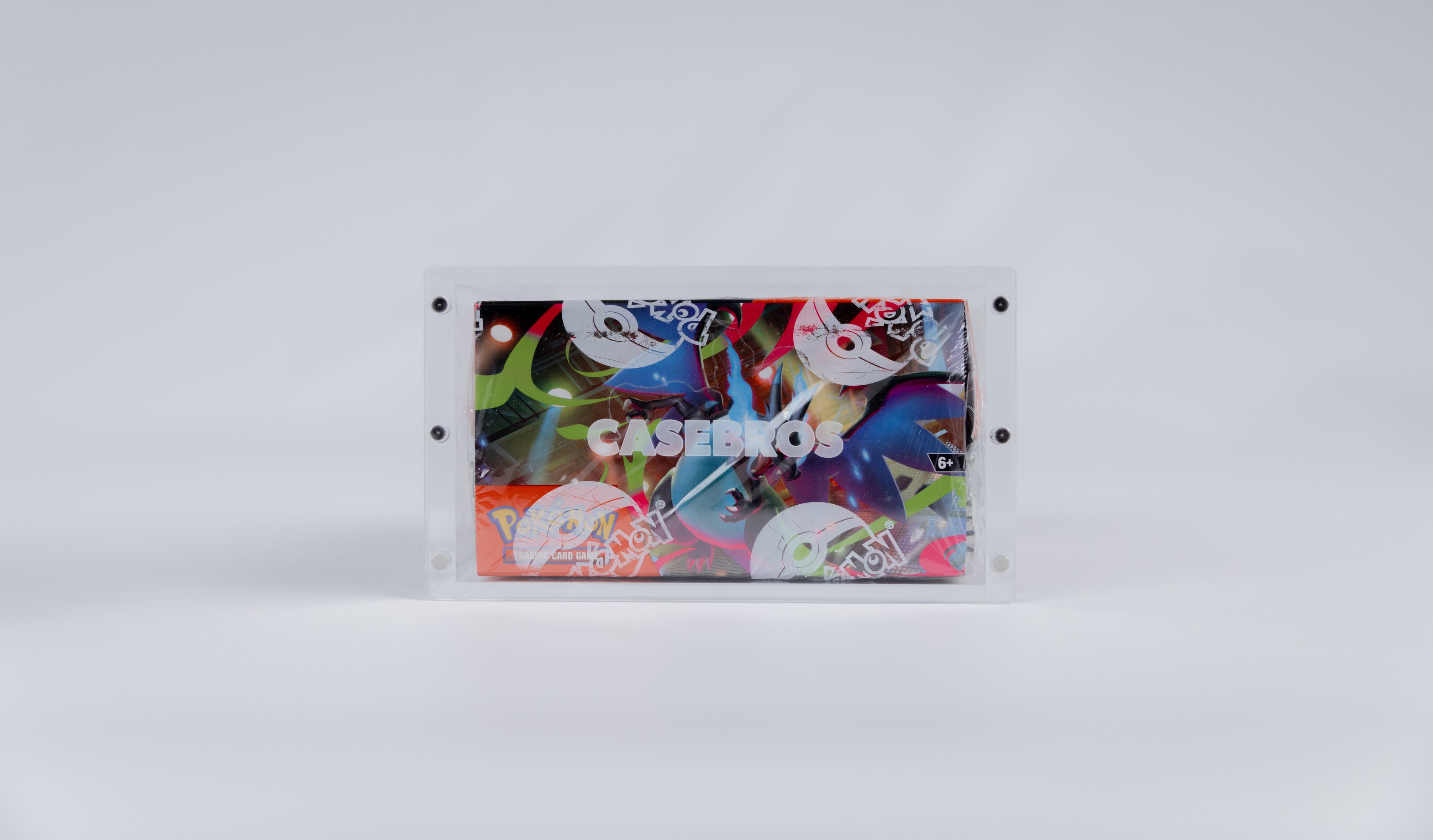 English Pokemon Booster Box Acrylic Case
