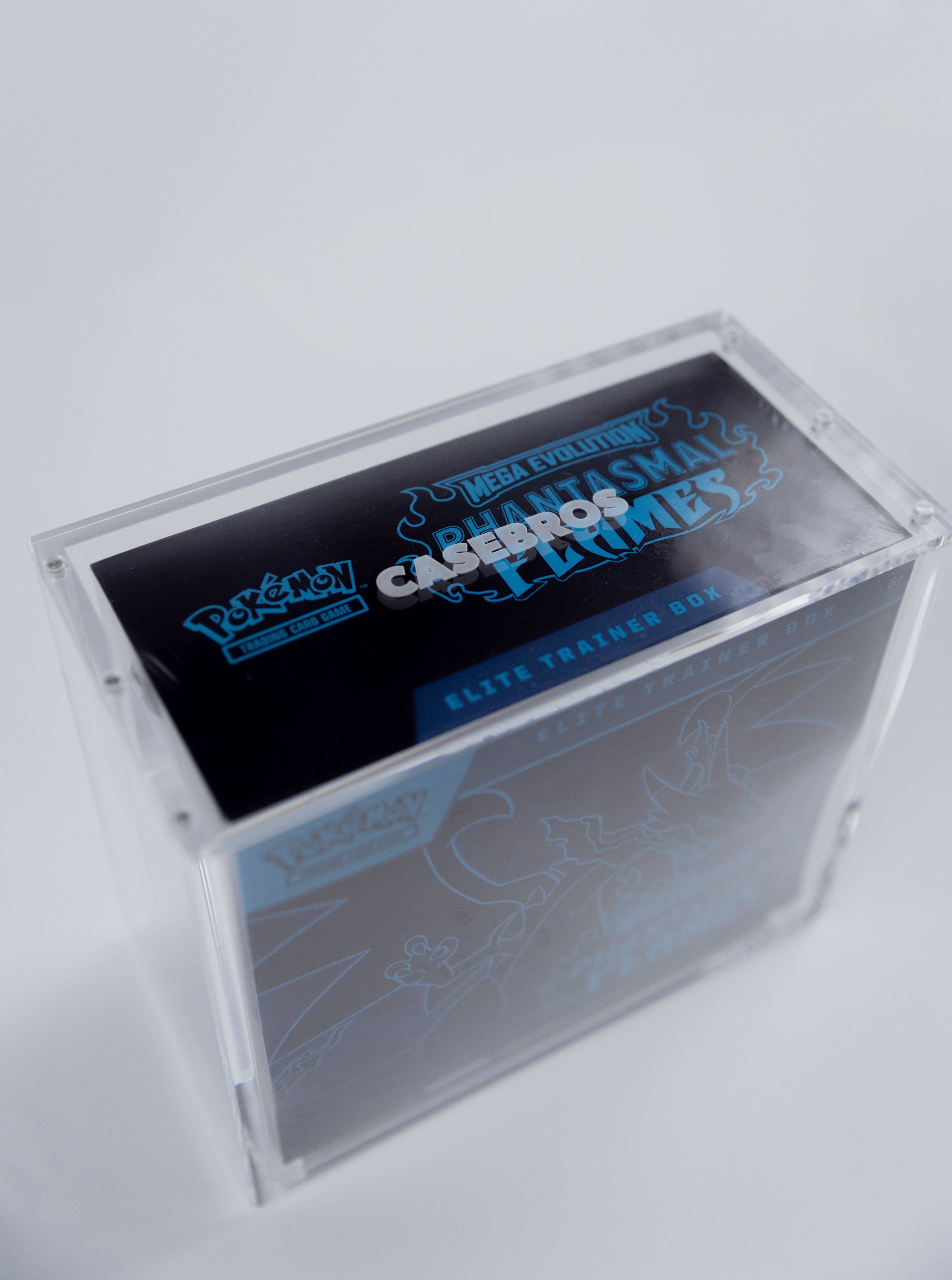 English Elite Trainer Box Pokemon Acrylic Case