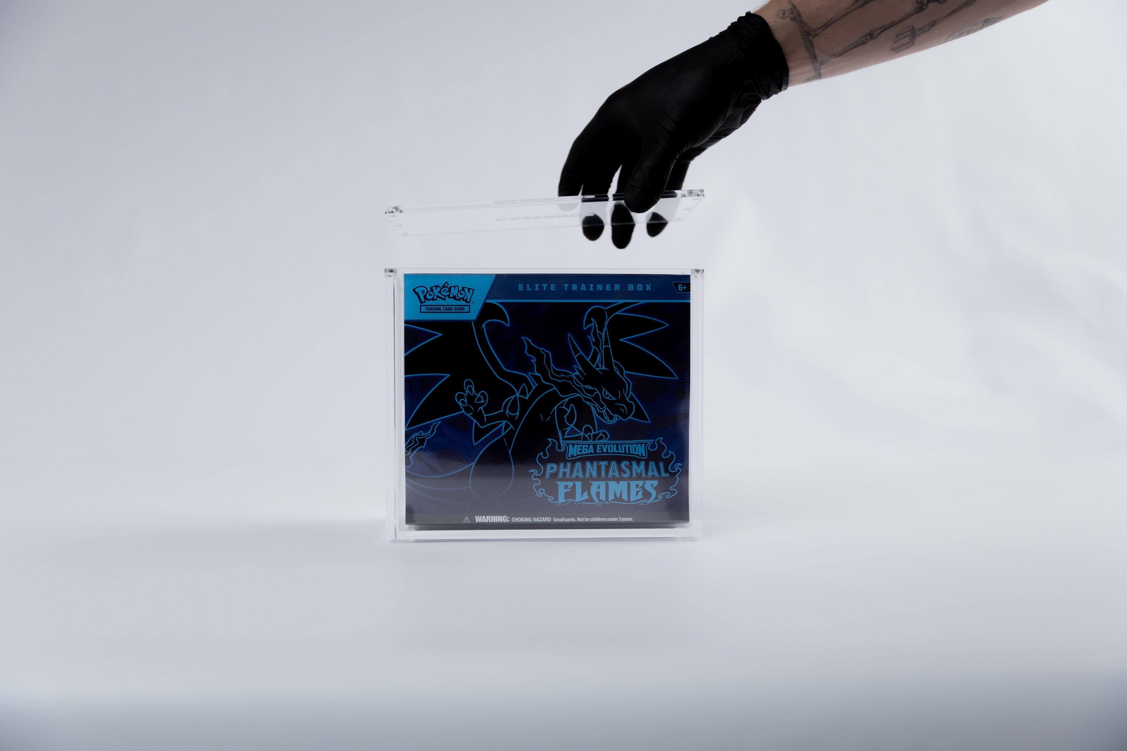 English Elite Trainer Box Pokemon Acrylic Case