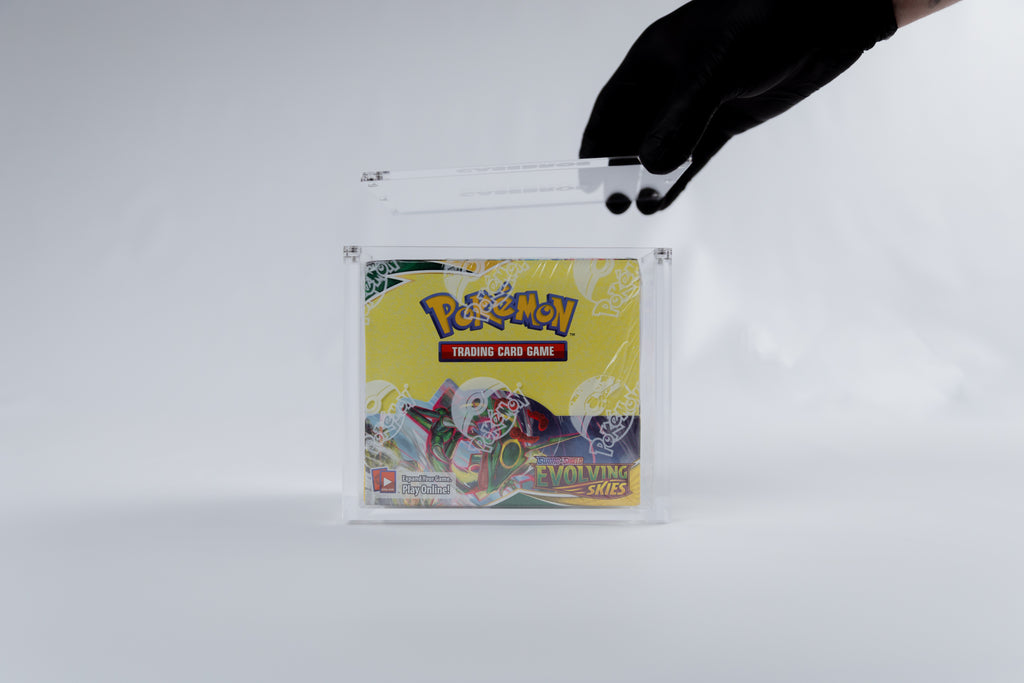 English Pokemon Booster Box Acrylic Case