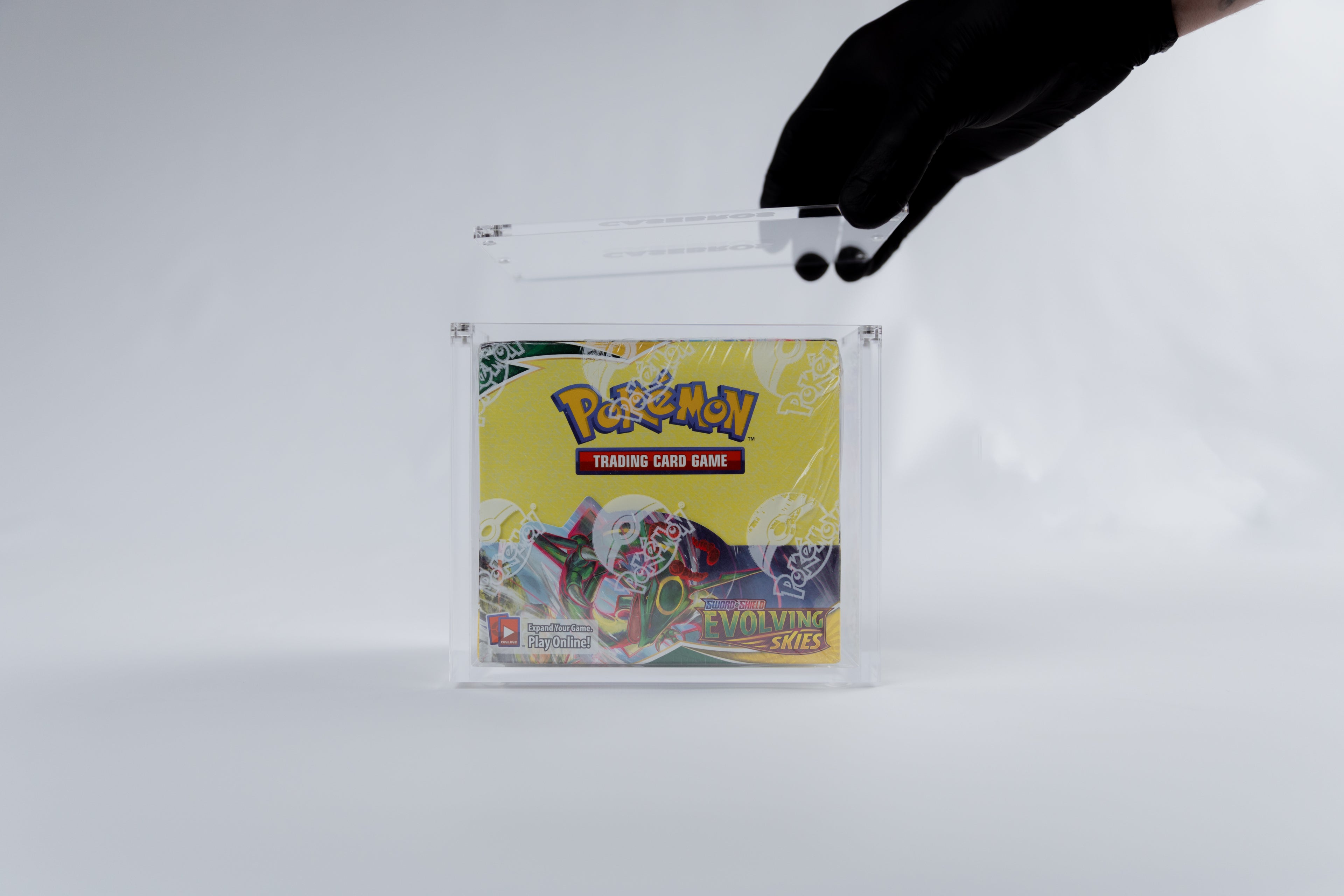 English Pokemon Booster Box Acrylic Case