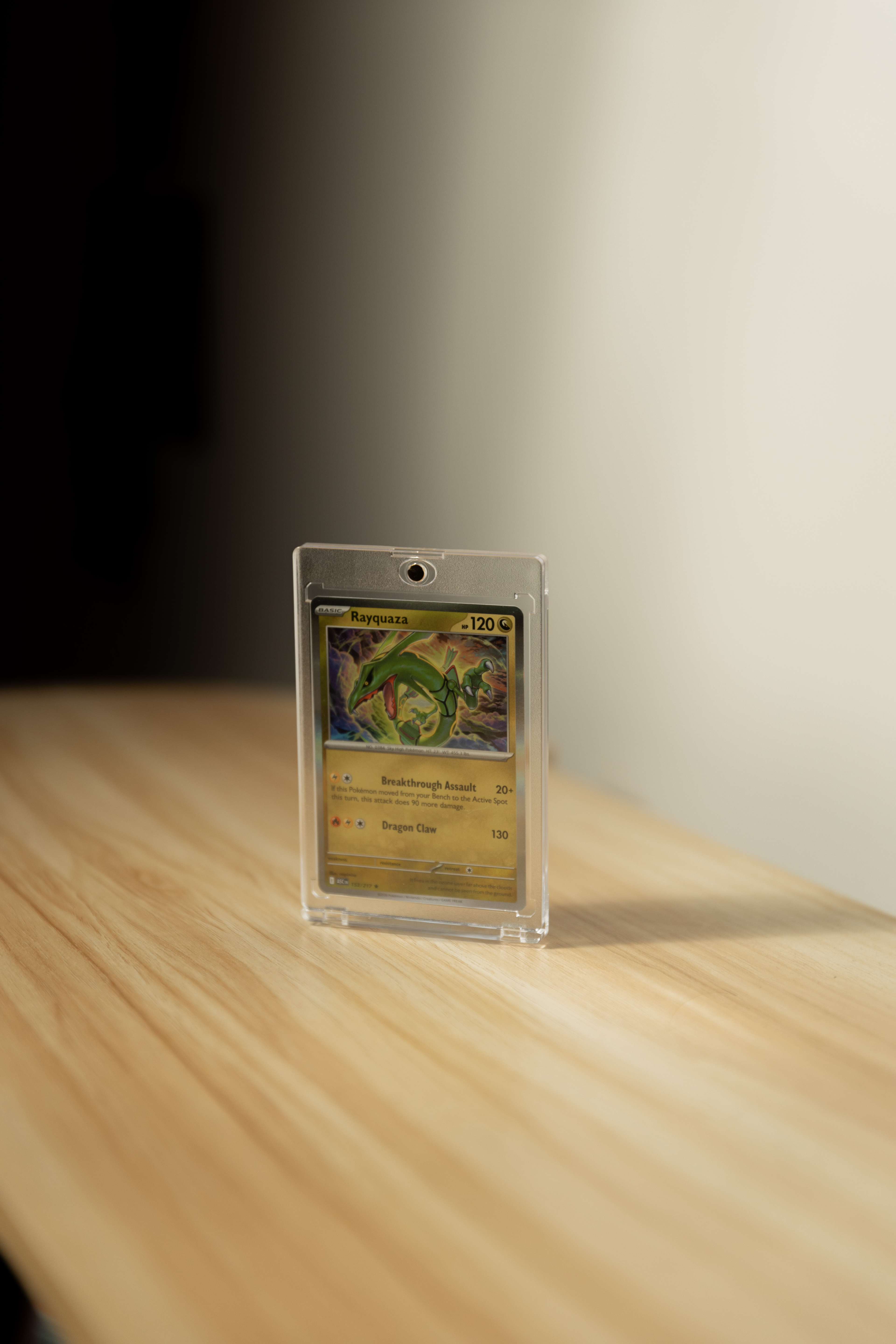 RAW CARD Pokemon Acrylic Case