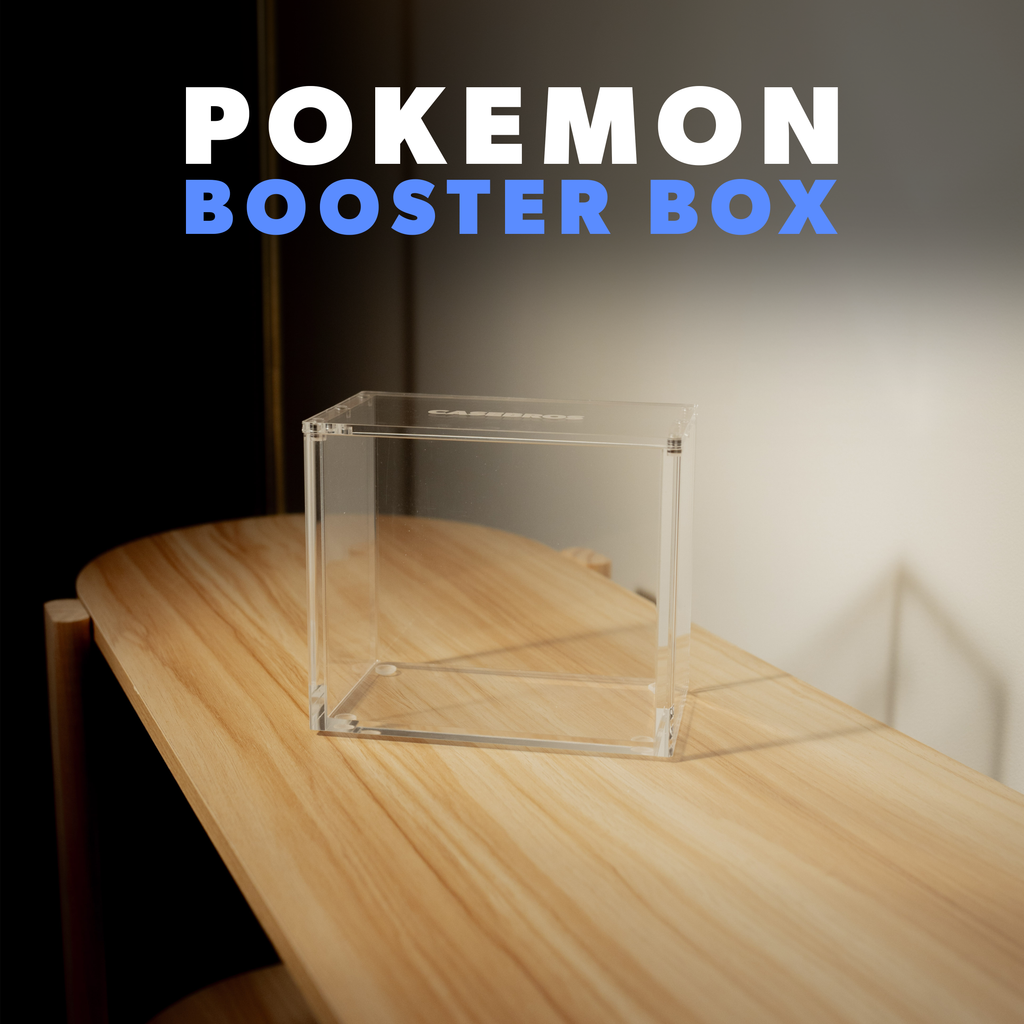 English Pokemon Booster Box Acrylic Case