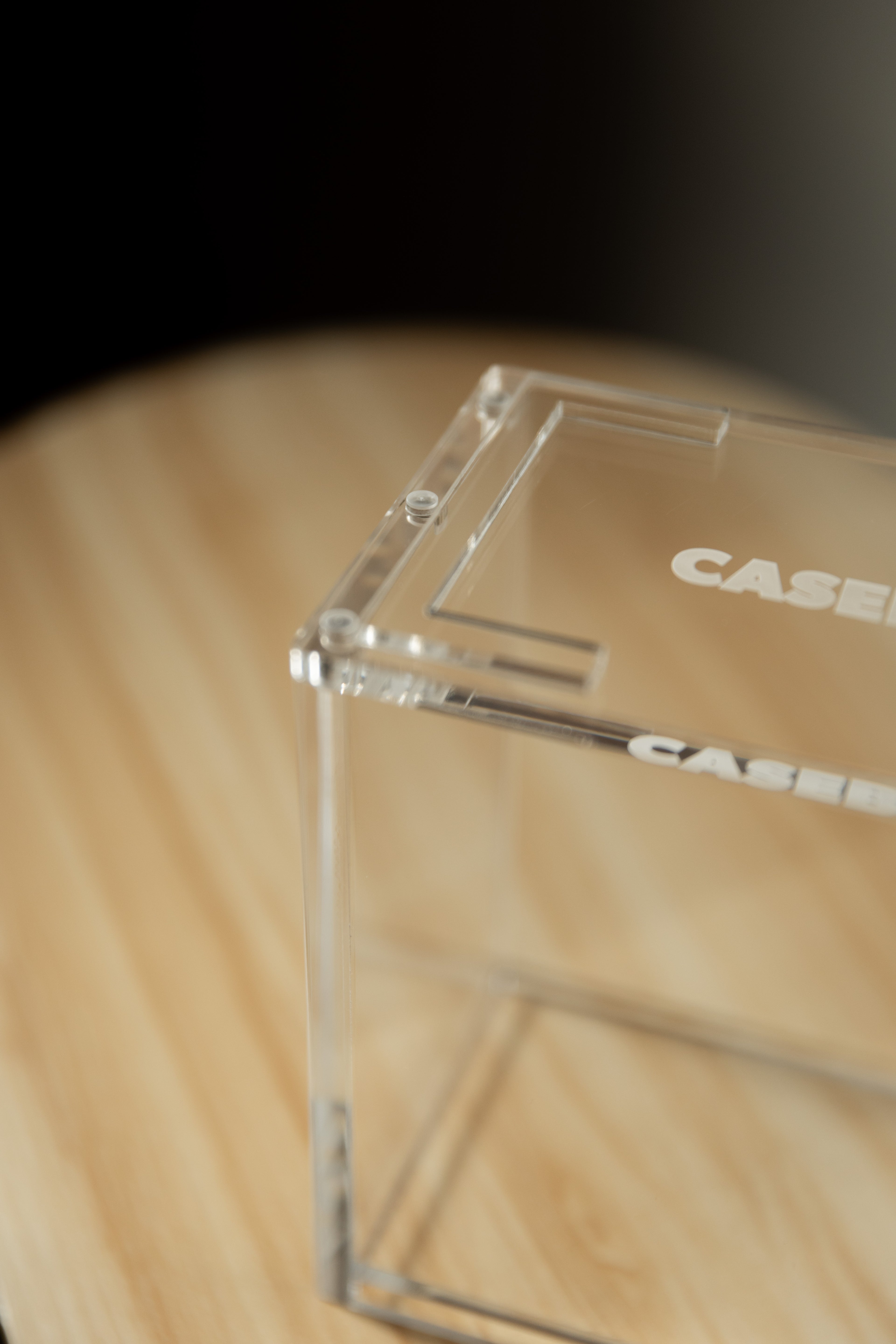 STACKABLE English Booster Box Pokemon Acrylic Case